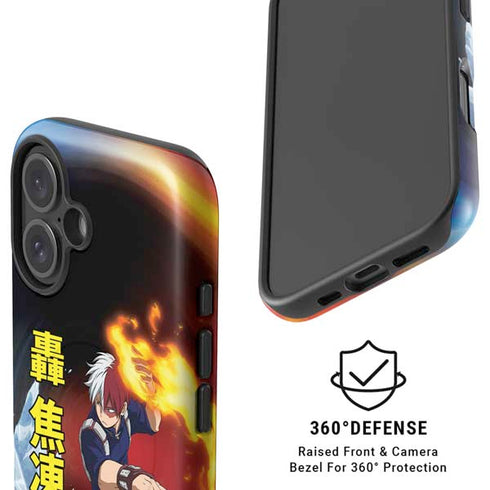 My Hero Academia Shoto Todoroki Season 4 iPhone 16 Plus Magsafe Impact Case